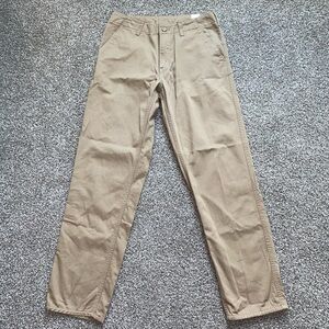 Patagonia Organic Cotton Blend Tan Hiking Pants